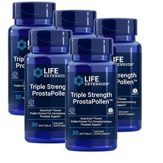 라이프 익스텐션 프로스타폴렌 프로스테이트 헬스 트리플스트렝스 소프트젤 Life Extension Triple Strength ProstaPollen, 5개, 30정