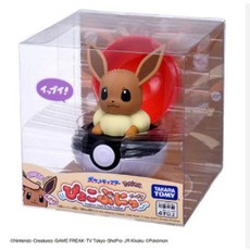 TAKARA TOMY 寶可夢彈彈有聲精靈球, 1個, 伊布