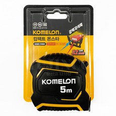 코메론 컴팩트 몬스터 줄자 5m x 32mm KMC-94M 자석훅 목수 광폭 목공 인테리어 눈금자, 5M (32mm) 1개