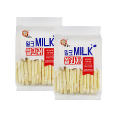엉클팝 밀크 쌀과자, 2개, 240g