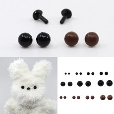 퍼니두들 모루 인형 콩알눈 눈알 눈2.5mm 1쌍(2P), 1개, 블랙2.5mm(2P)