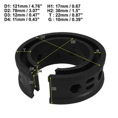UXCELL 2개 자동차 쇼크 업소버 고무 스프링 쿠션 완충 차량 코일 버퍼 범용 액세서리, 06 Black E