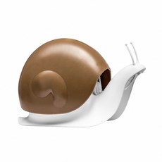 SNAILS 蝸牛造型洗手液按壓分裝瓶, 咖啡色, 1個