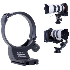 IShoot 삼각대 마운트 링 렌즈 칼라 소니 FE 70-200mm F/4 매크로 G OSS II와 호환 지지 홀더 브래킷 하단 Arca-Swiss 핏 퀵 릴리즈 플레이트