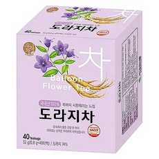 송원 우리차 도라지차 40T, 800mg, 40개입, 1박스