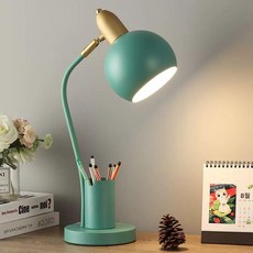 북유럽 인테리어 디자인 벽장식, 디밍 스위치, 민트그린+9W 빛 LED 전구 8109