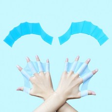 개구리 실리콘 2P 손가락 물갈퀴 M, 상세페이지 참조