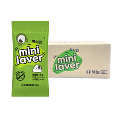 해농 미니김 에코패키지, 1.8g, 120개