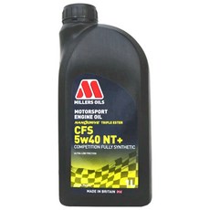 MILLERS OILS CFS 5w40 NT+ 賽車級全合成機油 黑罐, 1L, 1瓶