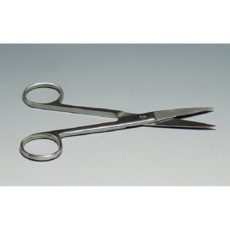 Hirose제품 Operating Scissors 실험실용 가위 S/S 14cm S/S Straight [HC.13-122], 1EA, 1개