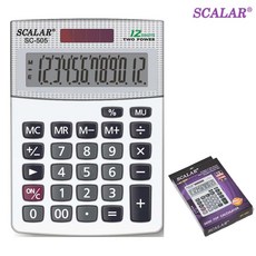 스칼라 전자계산기(SC-505)-정확한계산 중소형 가정용 사무용 업소형
