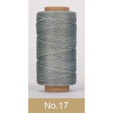 플랫 재봉사 코드 8MM 가죽 50M, 1개, No.17 Grey