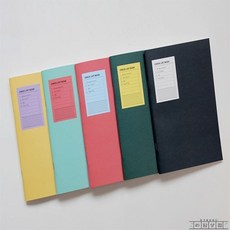 라담상점 더메모 체크리스트북 습관플래너, 네이비