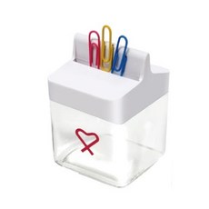 바이하츠 사각자석크립통 핀통(50x50x70mm), 상세설명 참조, 없음