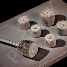 만무리 샤프트 플랩휠 연마휠 플랩디스크, 80방12mm