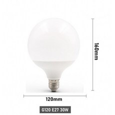 에너지 절약 글로벌 라이트 램프 앰플 LED 조명 램프 화장대 전구 E27 30W 20W 15W 220 240V G80 G95 G120, 따뜻한 흰색