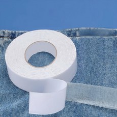 바지 기장 옷 수선 테이프 셀프수선 양면테이프부착형, 1개, 화이트 2cm 1개, 화이트 2cm