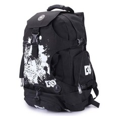 인라인스케이트 가방 백팩 장비 롤러스케이트 통기성 배낭, F. 그래피티블랙백
