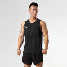 【khs_lin】田徑跑步背心 專業競速透氣涼感無袖運動上衣 男款馬拉松訓練健身背心