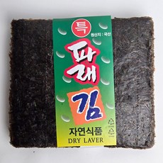 바다찬미 가락시장직송 햇 파래김(특) 100장, 1개, 200g