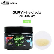 이스타 구피 미네랄쏠트 120g, 1개