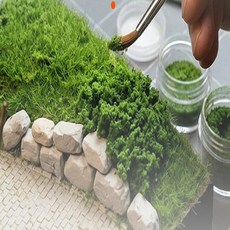 굿템 잔디 모형 건축모형재료, 연한연두