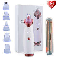 아쿠아 워터 필링기 초음파 스킨 스크러버 나노 스파이어 스티머 페이셜 필링 삽 모공 클리너 엑스폴리에이터 여드름 리무버 포인트 누아르 블랙헤드, 6세트