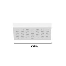 블리버킷 로봇청소기 문턱 경사대 길이 연장 키트, 화이트, 1개