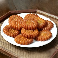 전통방식 100% 직접 생산하는 농산물재료로 만든 명품 약과 단호박으로 단맛을 낸 약과, 35g, 120개