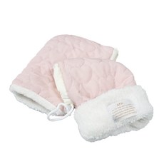 데일리쇼핑 킥보드 자전거 장갑 핸드워머 핸드머프 장갑 핸들커버 악세사리 토시 커버, 핑크, 1세트