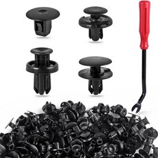 4 사이즈 호환 혼다 아큐라 어코드 시빅 펜더 라이너 범퍼 교체 91501-TR0-003 91512-SX0-003 - 121개 1팩(PP009)