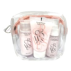 오늘출발그로우어스 데미지 테라피 트래블 키트 3종 (샴푸 50ml&트리트먼트 50ml&노워시 트리트먼트 30ml)빠른배송, 1세트