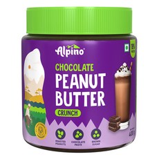 알피노 초코잼 스프레드 땅콩크런치, 1개, 400g