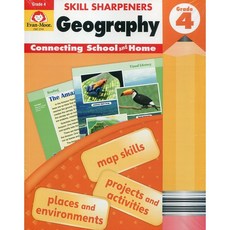 Evan Moor Skill Sharpeners Geography Grade 4, 詳見詳細資訊