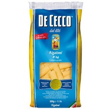 OF CECCO 오브 세코 리가토니 n24 파스타, 500g, 4개