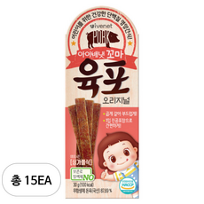 아이배냇 꼬마 육포, 오리지널, 30g, 15개
