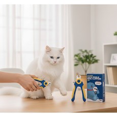 페스룸 고양이 스마트 네일 클리퍼, 고양이 발톱깍이, 1개