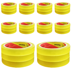 오공 투명 문구테이프 16mm x 40m, 30개