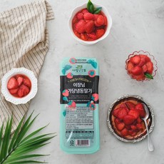국내산 가당냉동딸기 1kg, 5개