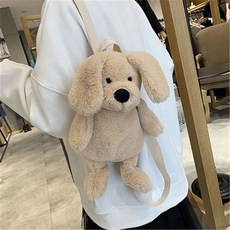 투니스 여성 귀여운 퍼 강아지 백팩