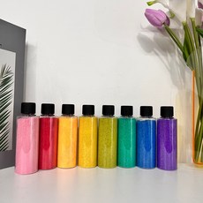 컬러모래 색모래 8종SET 각150g, 1개
