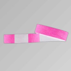 일회성 종이팔찌 콘서트 손목티켓 형광핑크10P, 본상품