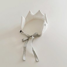 리코타입 스노우 마운틴 크라운 - 영유아 왕관 생일 기념일 백일 돌잔치 촬영