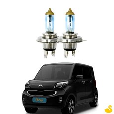 GOS 레이 클리어 H4 전조등 차량실외등