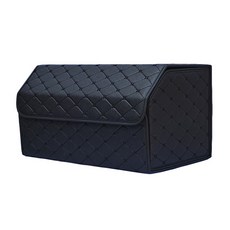 투싼 NX4 자동차 가죽 트렁크 정리함 세차 툴백 차량용 트렁크 박스 정리함, 골드 대(L)