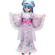 타카라토미 리카짱 인형 LD-14 에코 네코 유카타 옷입히기