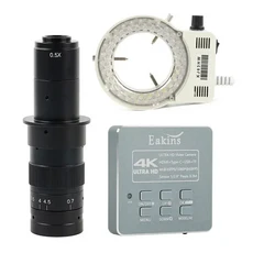 HDMI 소니 센서 TYPE-C 산업용 전자 디지털 현미경 실험실, 5) 180x lens with Light