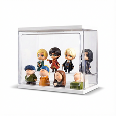 ZHEYE 투명 피규어 케이스 탈부착 가능한 피규어 장식장 진열장, 1개