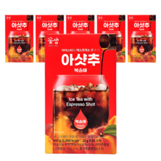 꽃샘 아샷추 복숭아, 20g, 20개입, 6개