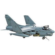 하세가와 1/48 미국 해군 A-7D/E 코르세아 II 플라스틱 모델 PT47, 1개